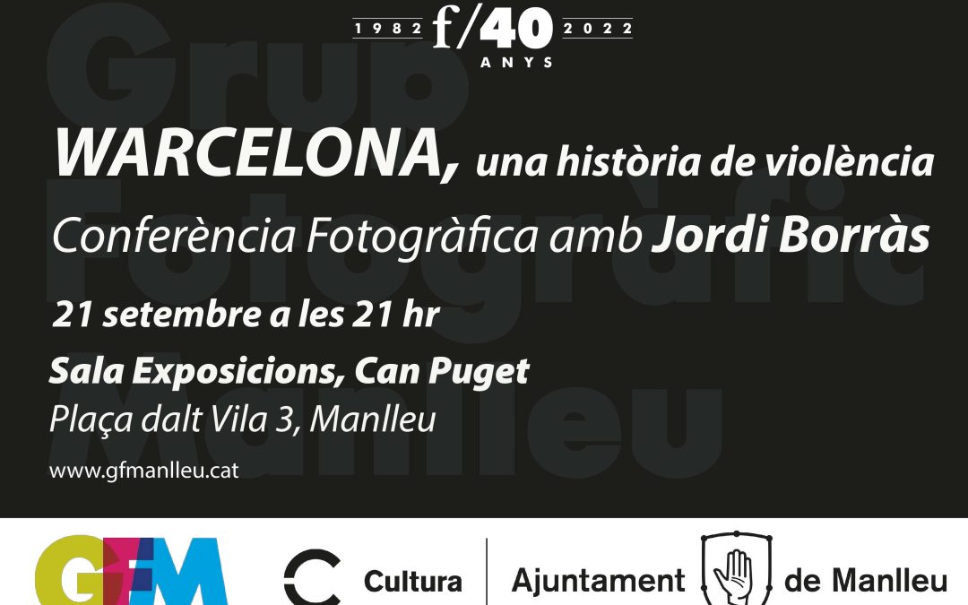 Warcelona. Conferència amb Jordi Borràs